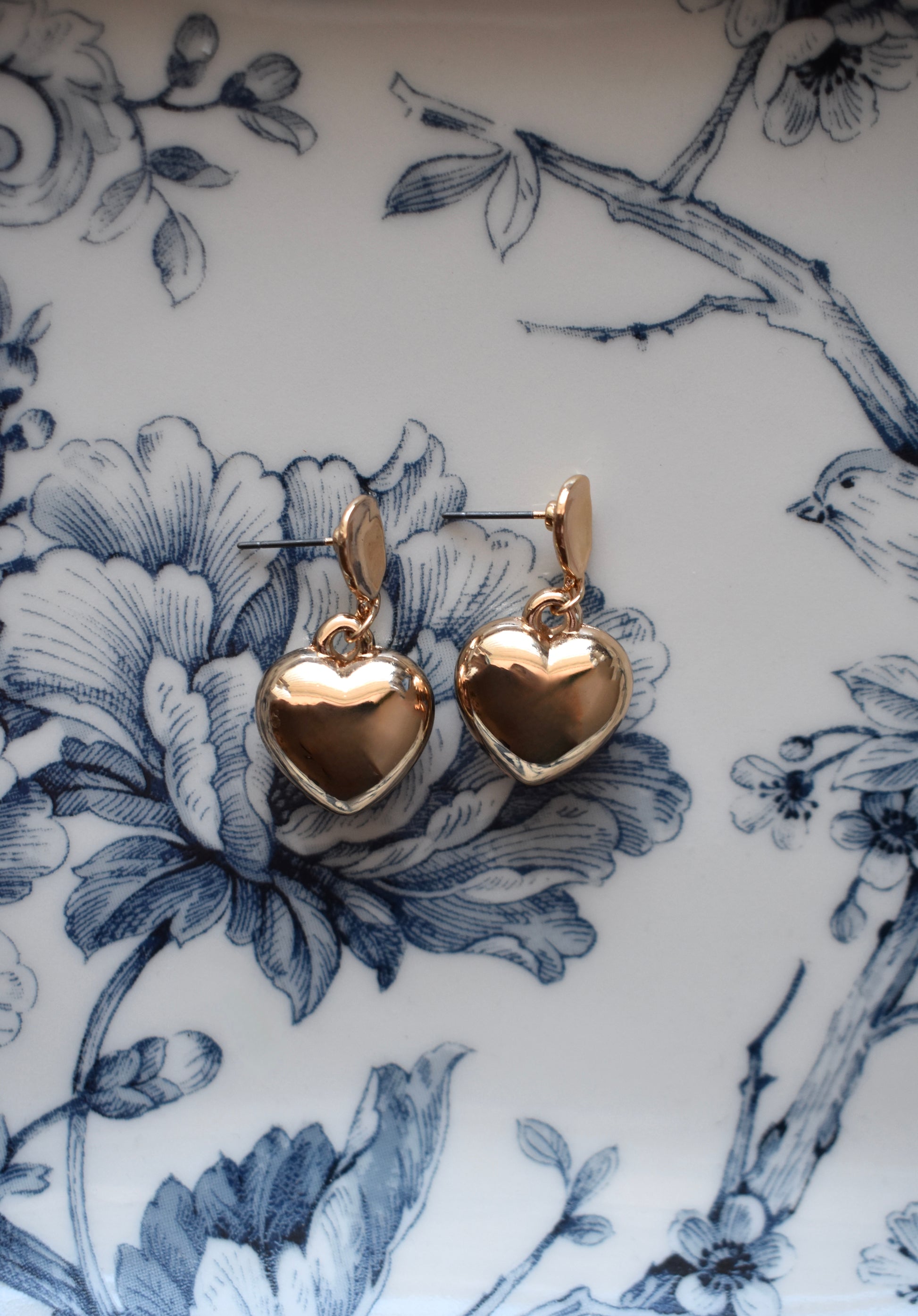 Bubble Heart Earrings