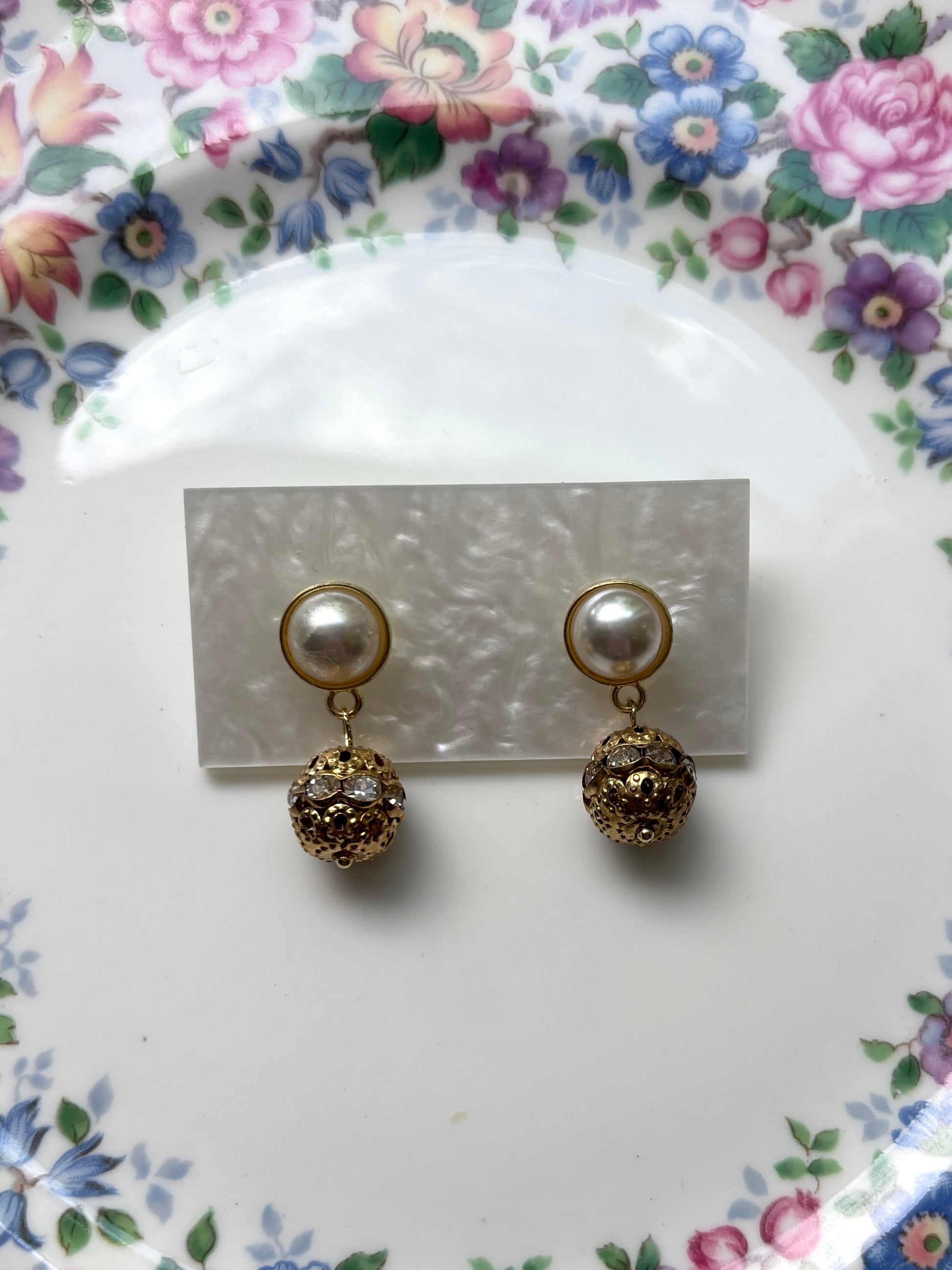 Pearl Stud Earrings