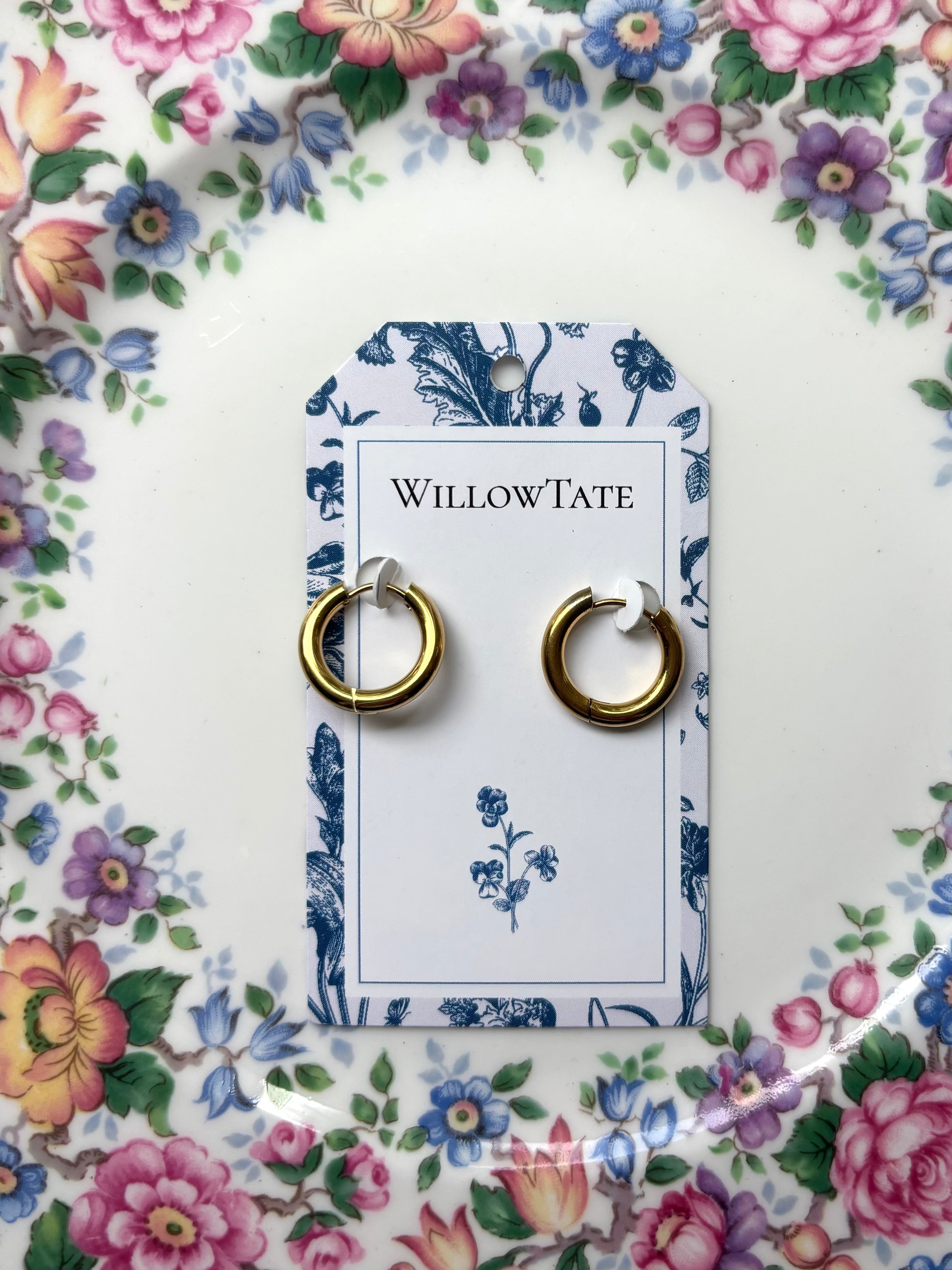 Gold Hoop Earrings