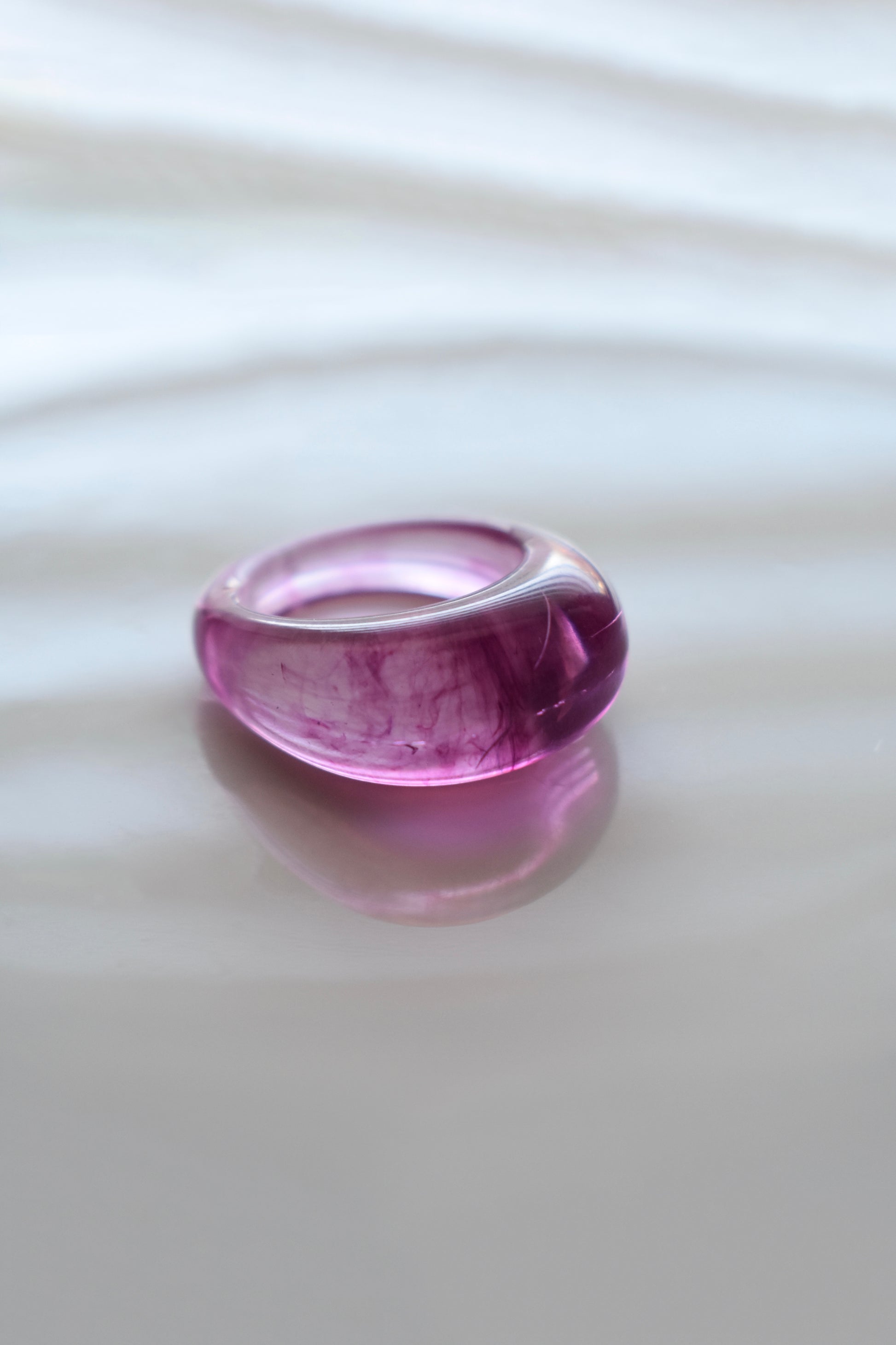 Lilac Clouds Ring