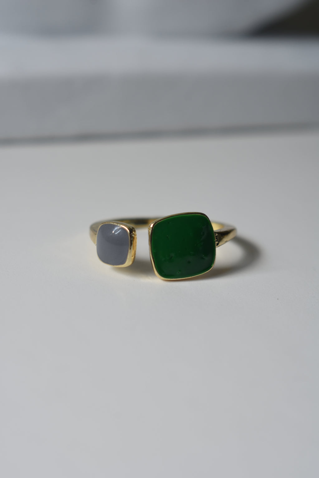 Green & Grey Ring