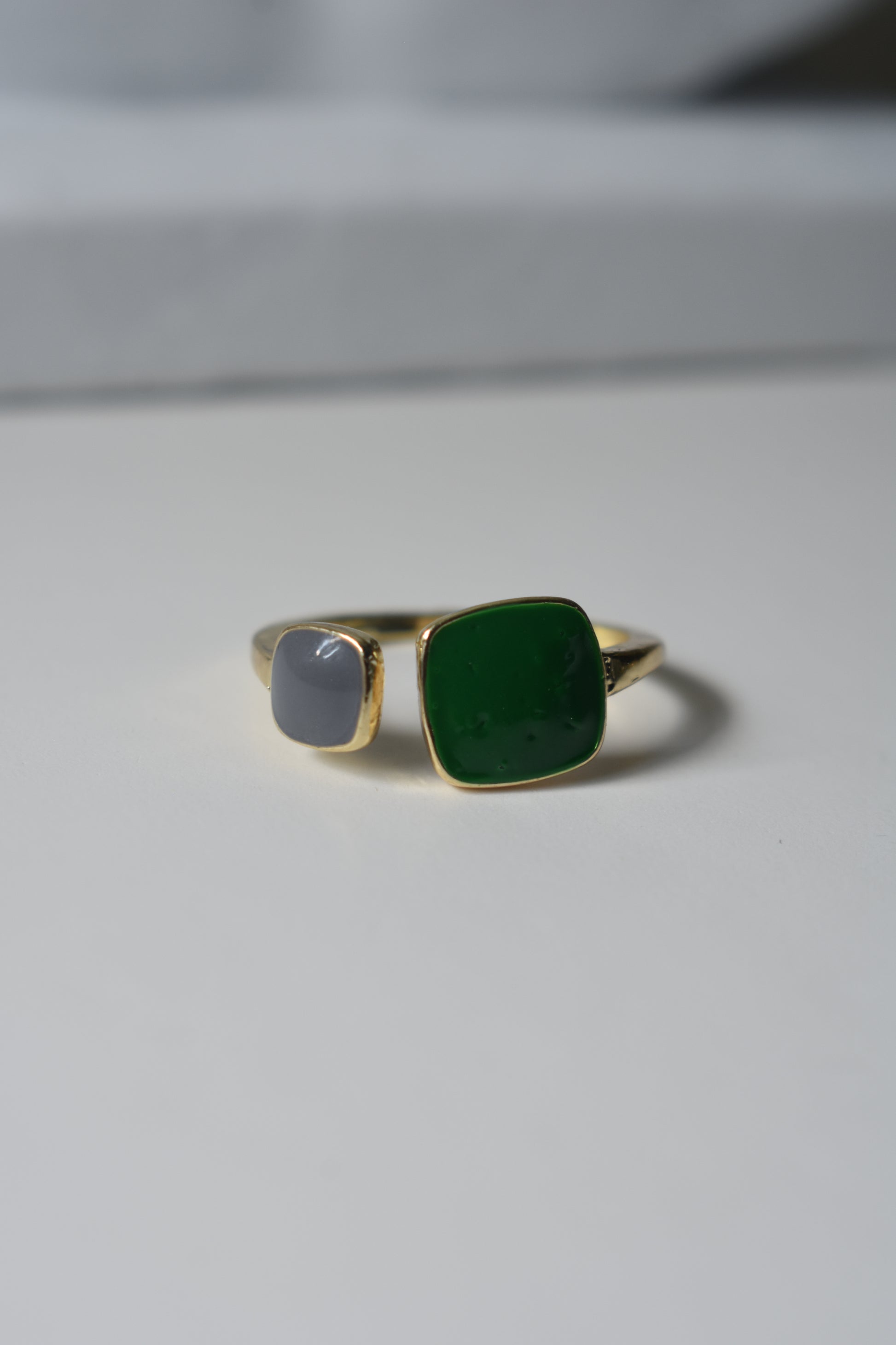 Green & Grey Ring