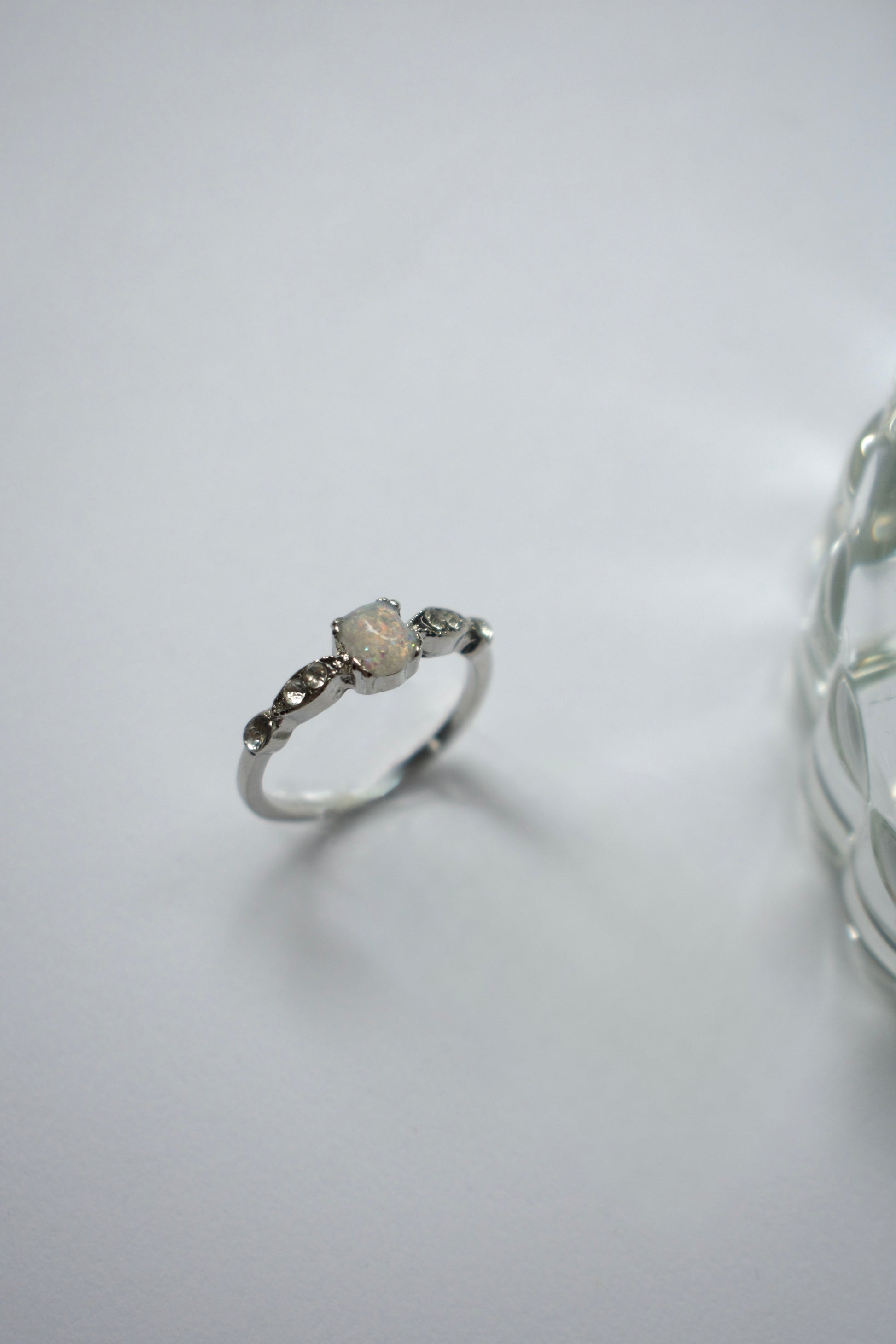 Shimmering Stone Ring