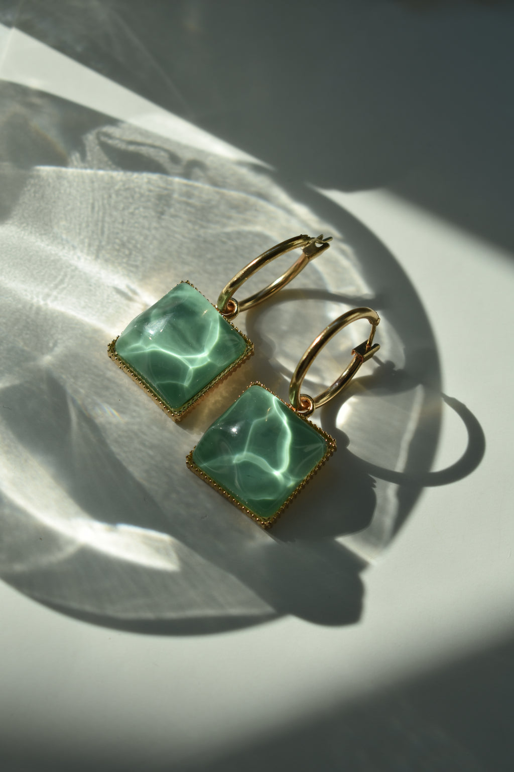 Deep Ocean Water Earrings