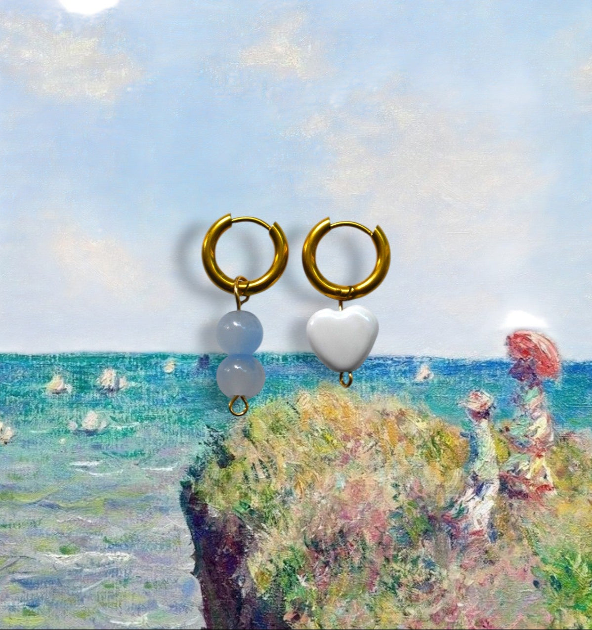 Sky Meets The Sea - Mismatch Huggies