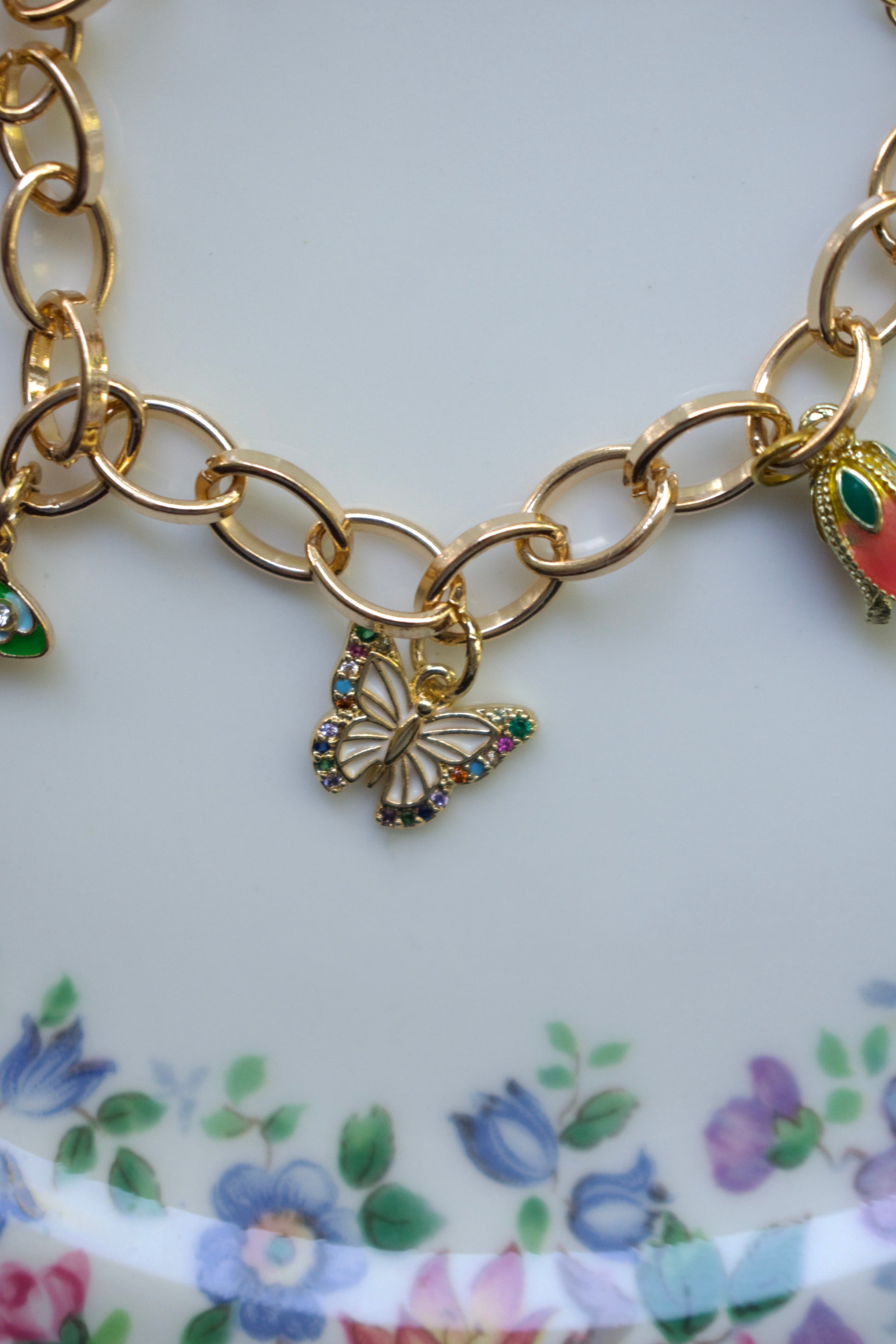 Garden Butterflies Bracelet