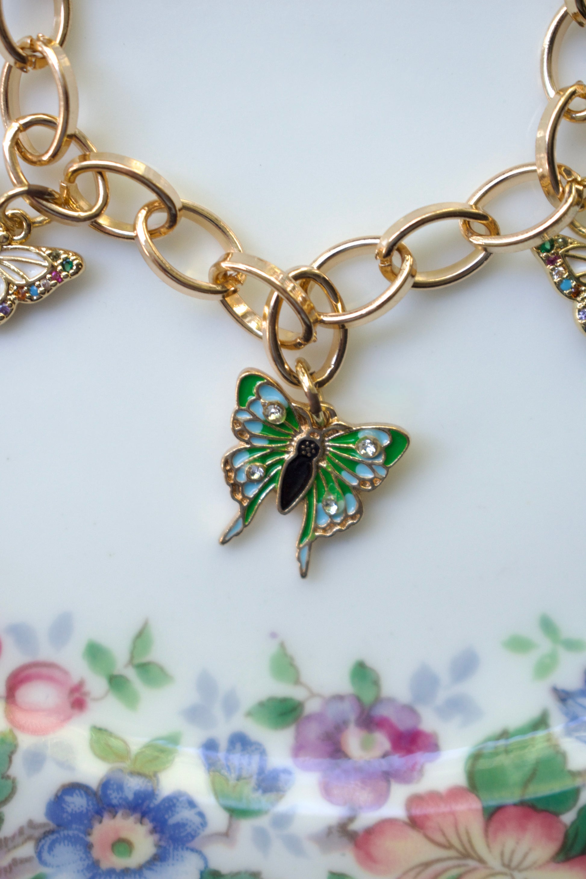 Garden Butterflies Bracelet