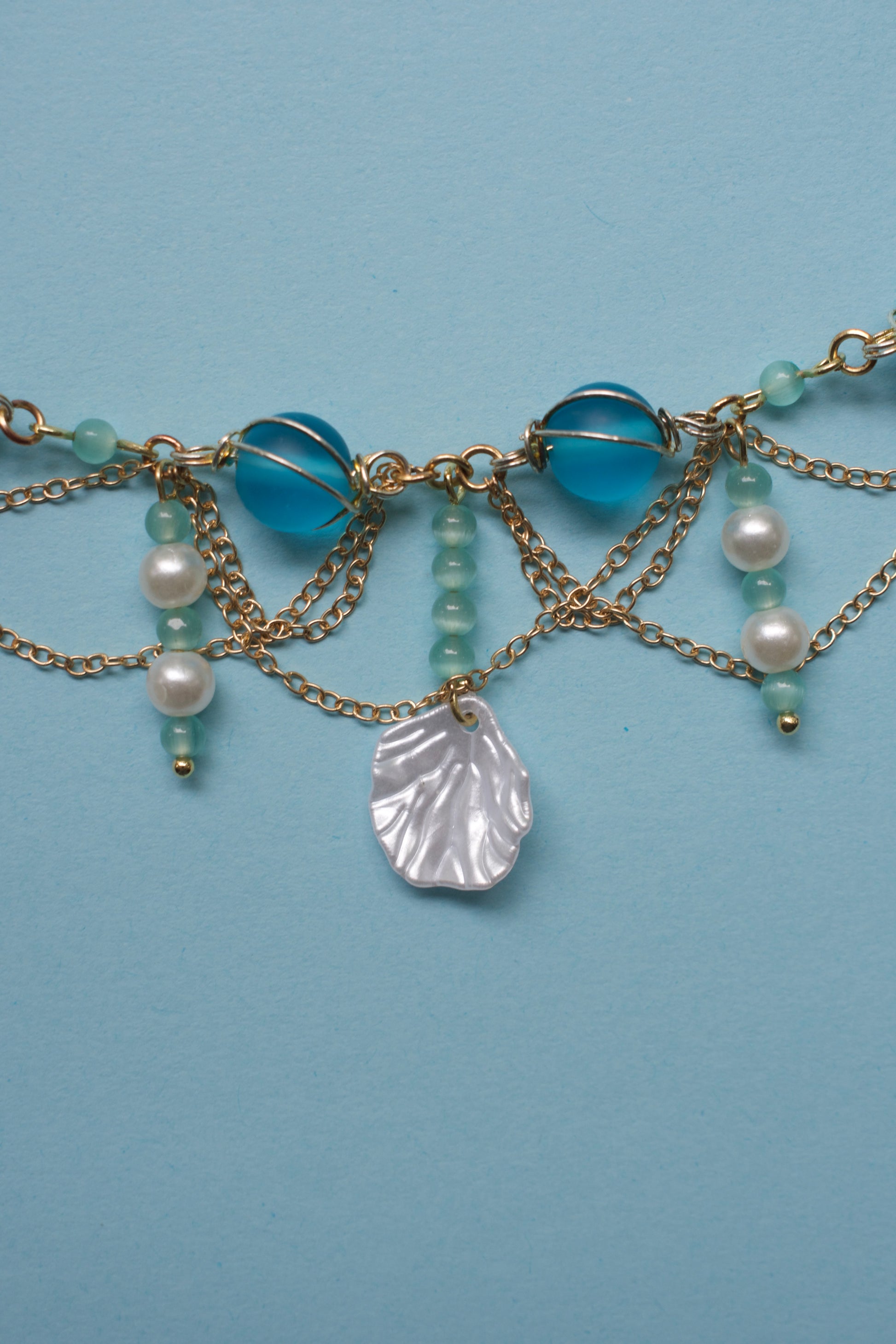 The Mermaid Blues Tiered Necklace {Limited Addition}