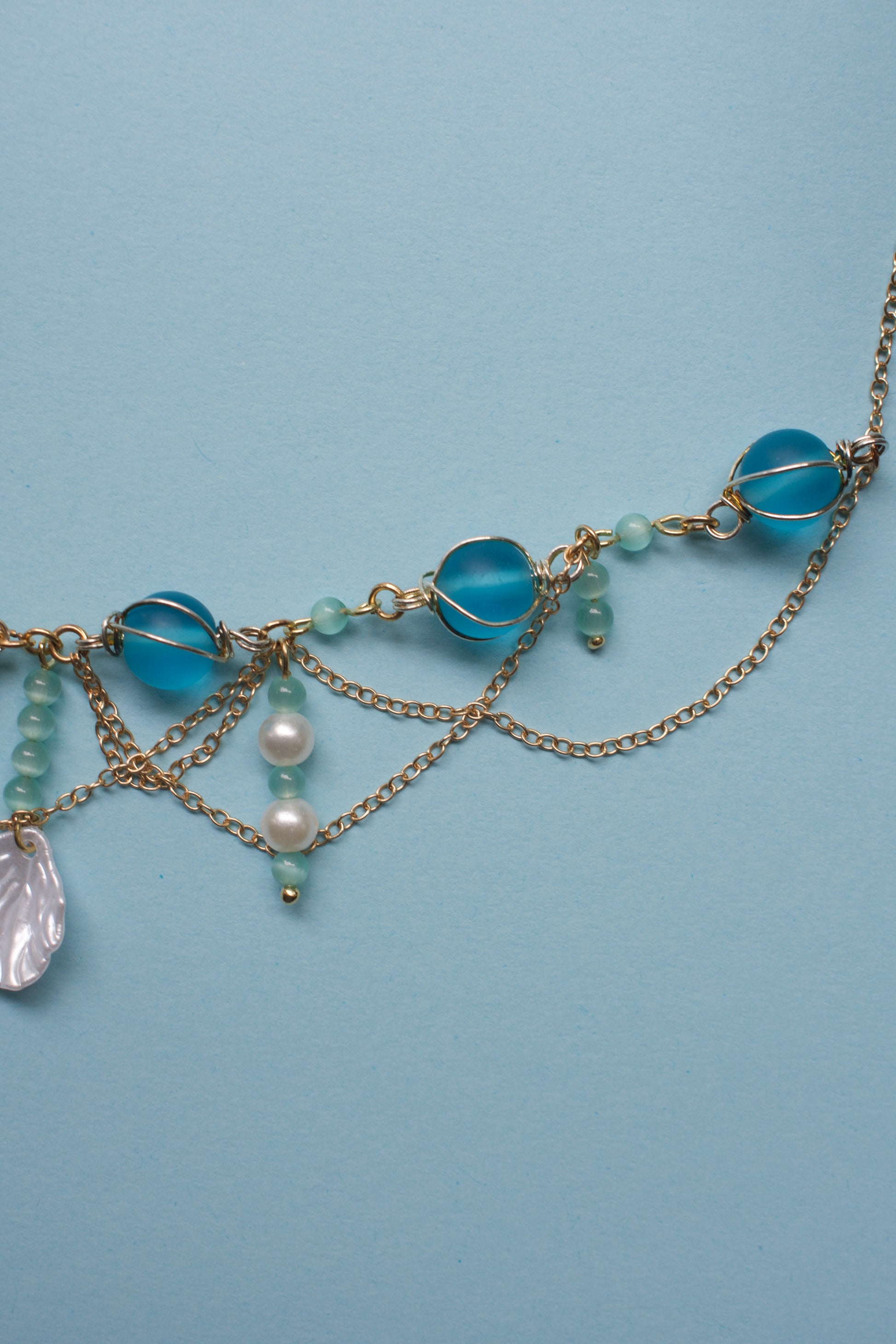 The Mermaid Blues Tiered Necklace {Limited Addition}