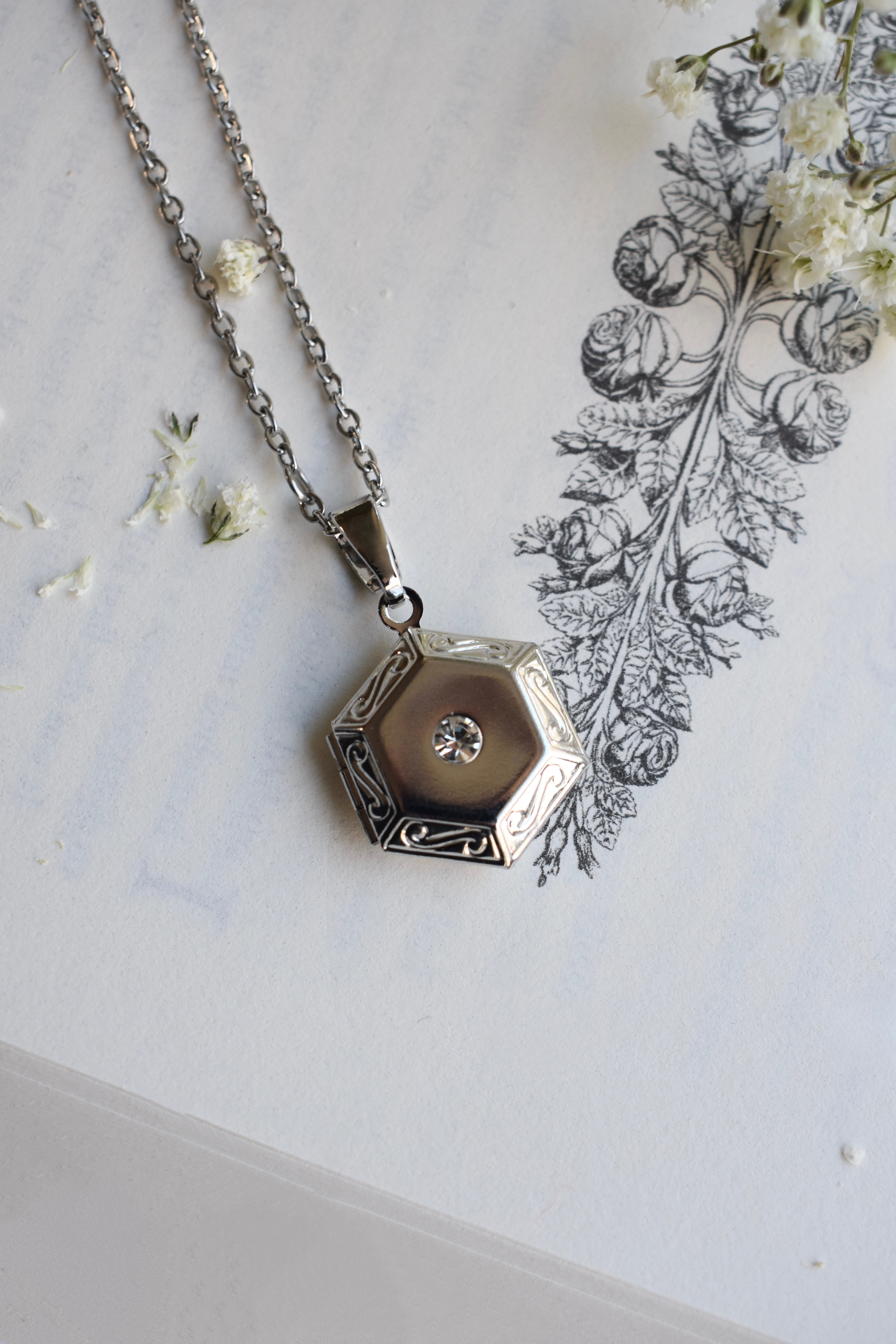 Hera's Hexagon Locket
