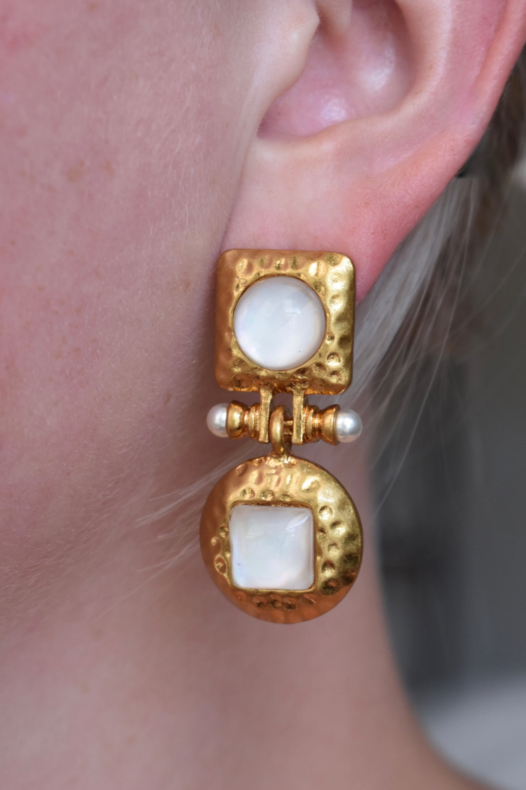 The Ticking Time Glass Earrings