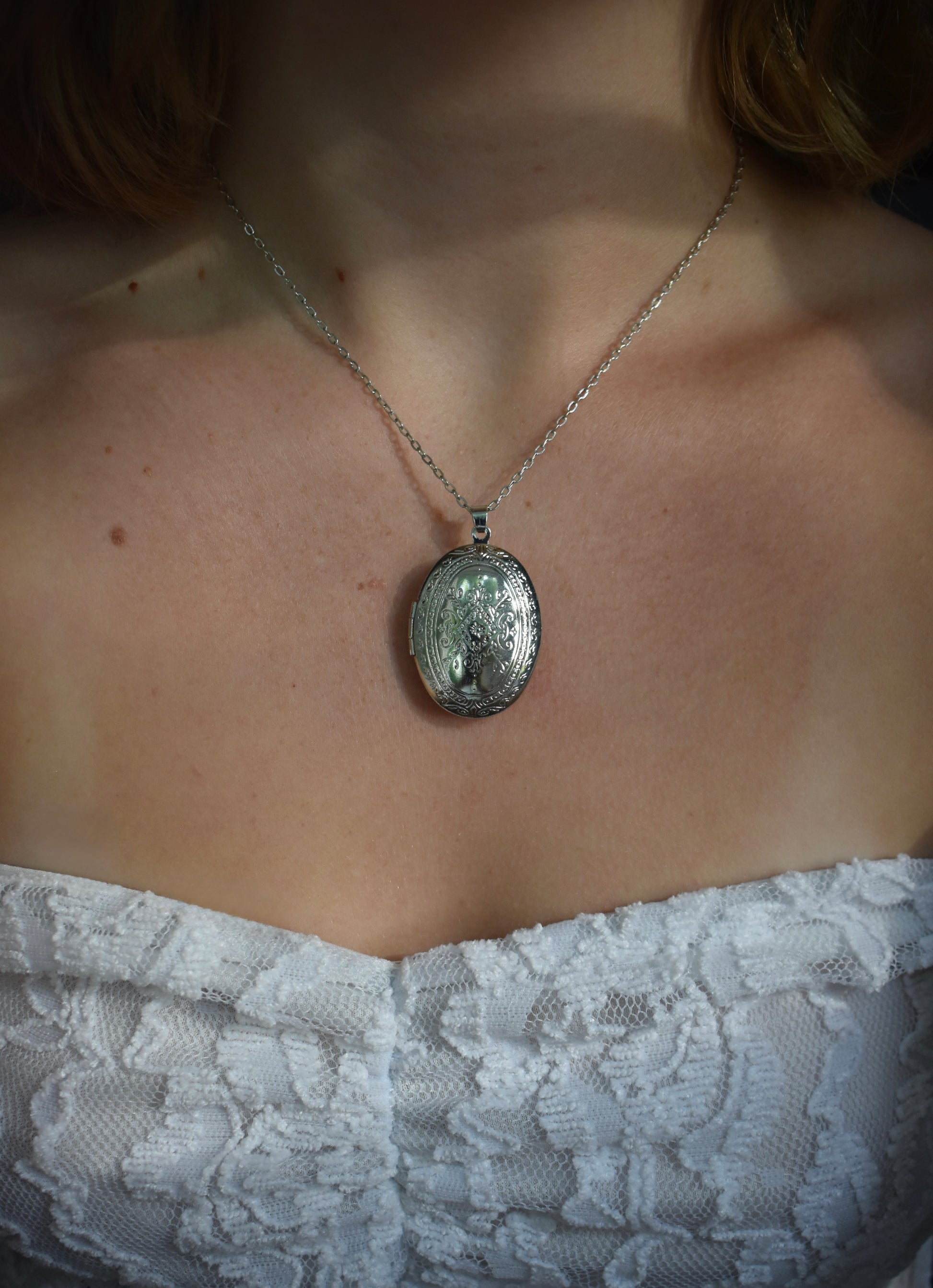 Apricity Chunky Locket - Silver