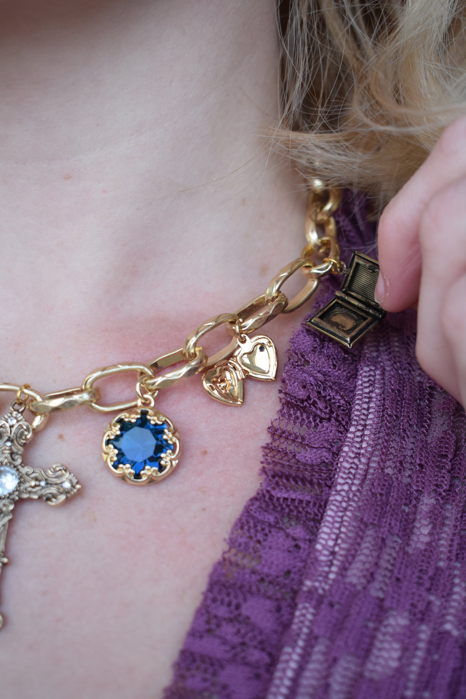 The Achilles Charm Necklace