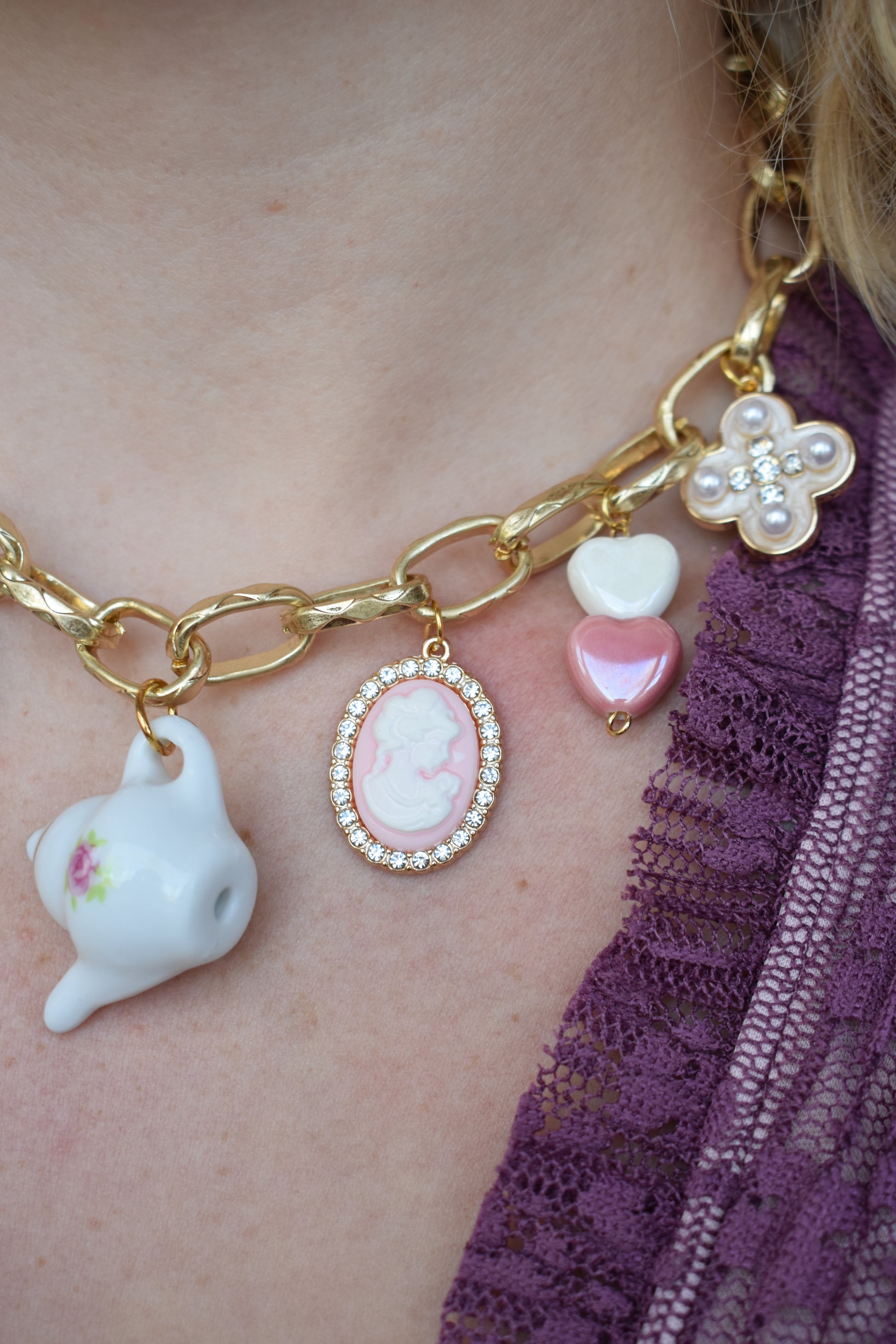 The Catalina Charm Necklace