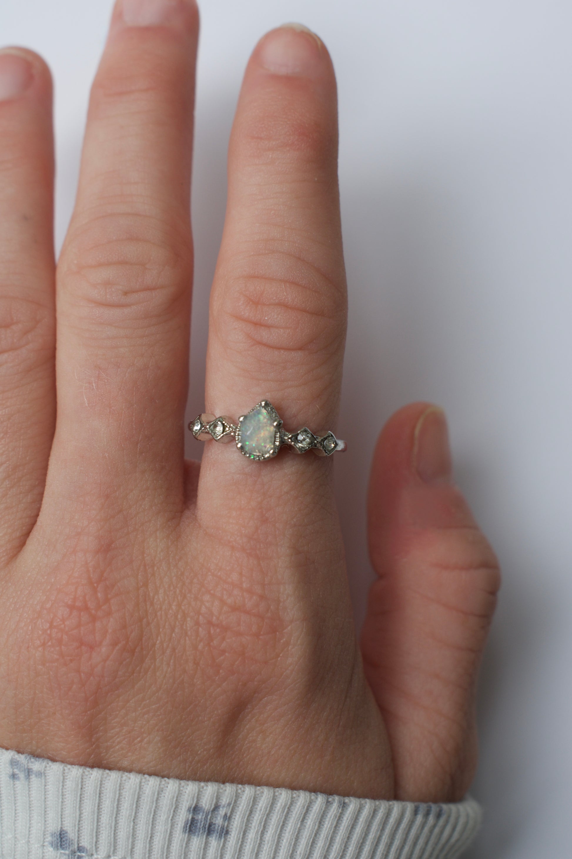 The Iridescent Crown Ring
