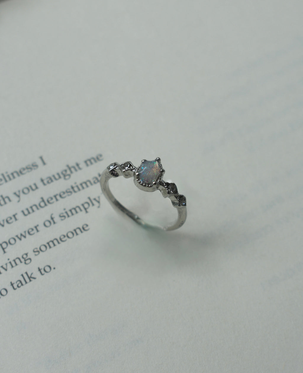 The Iridescent Crown Ring