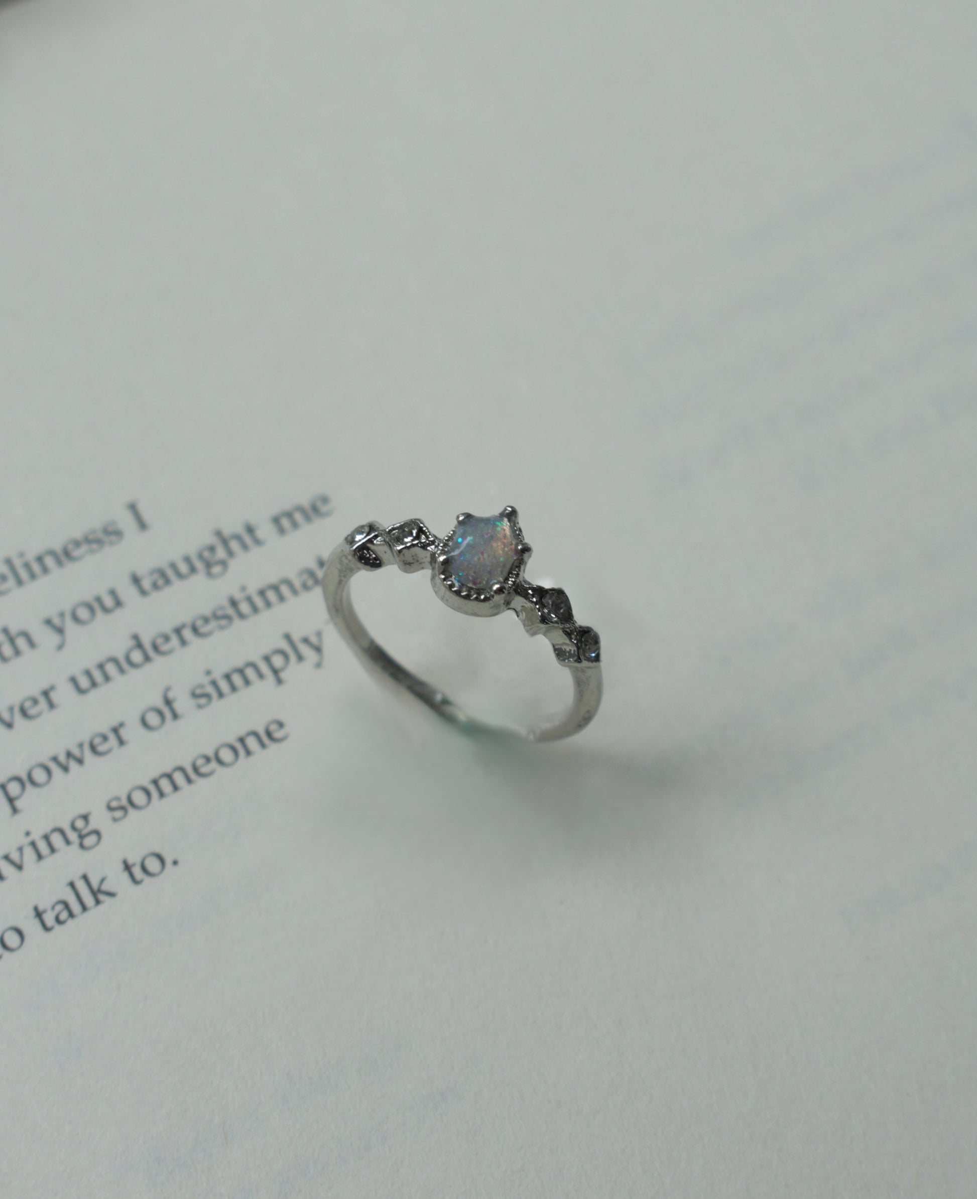 The Iridescent Crown Ring