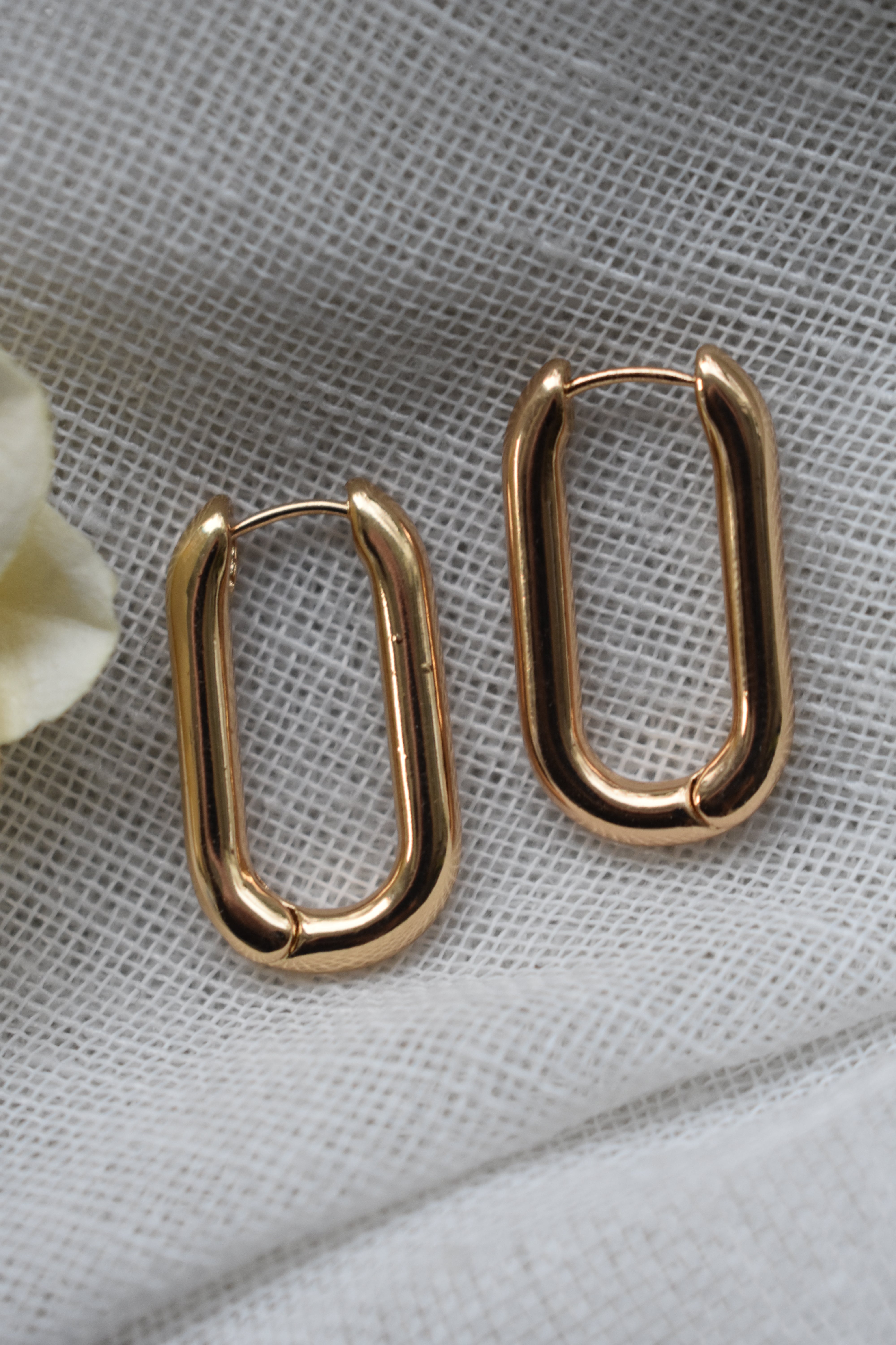 Hazel Hoops Gold