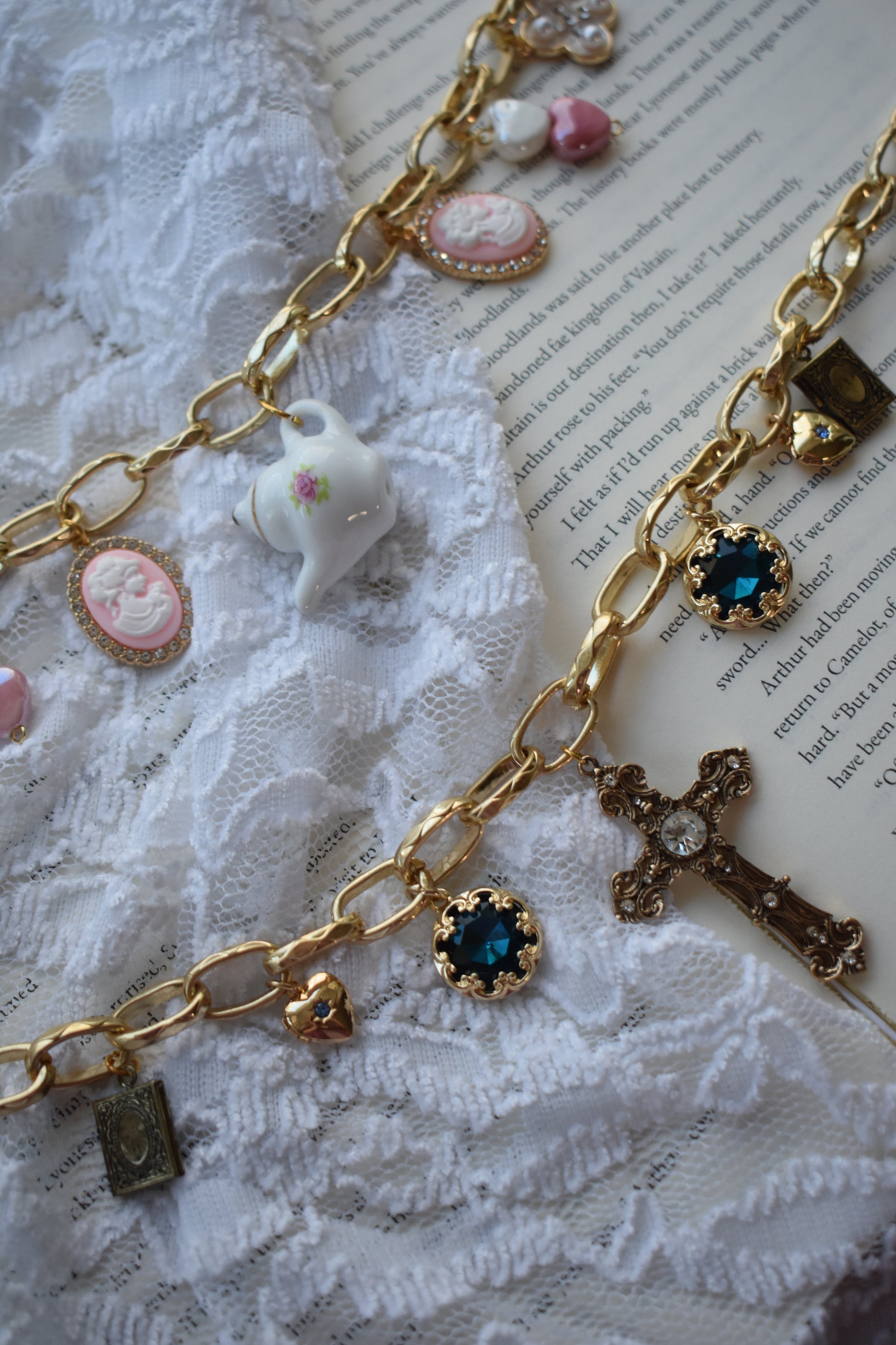 The Achilles Charm Necklace