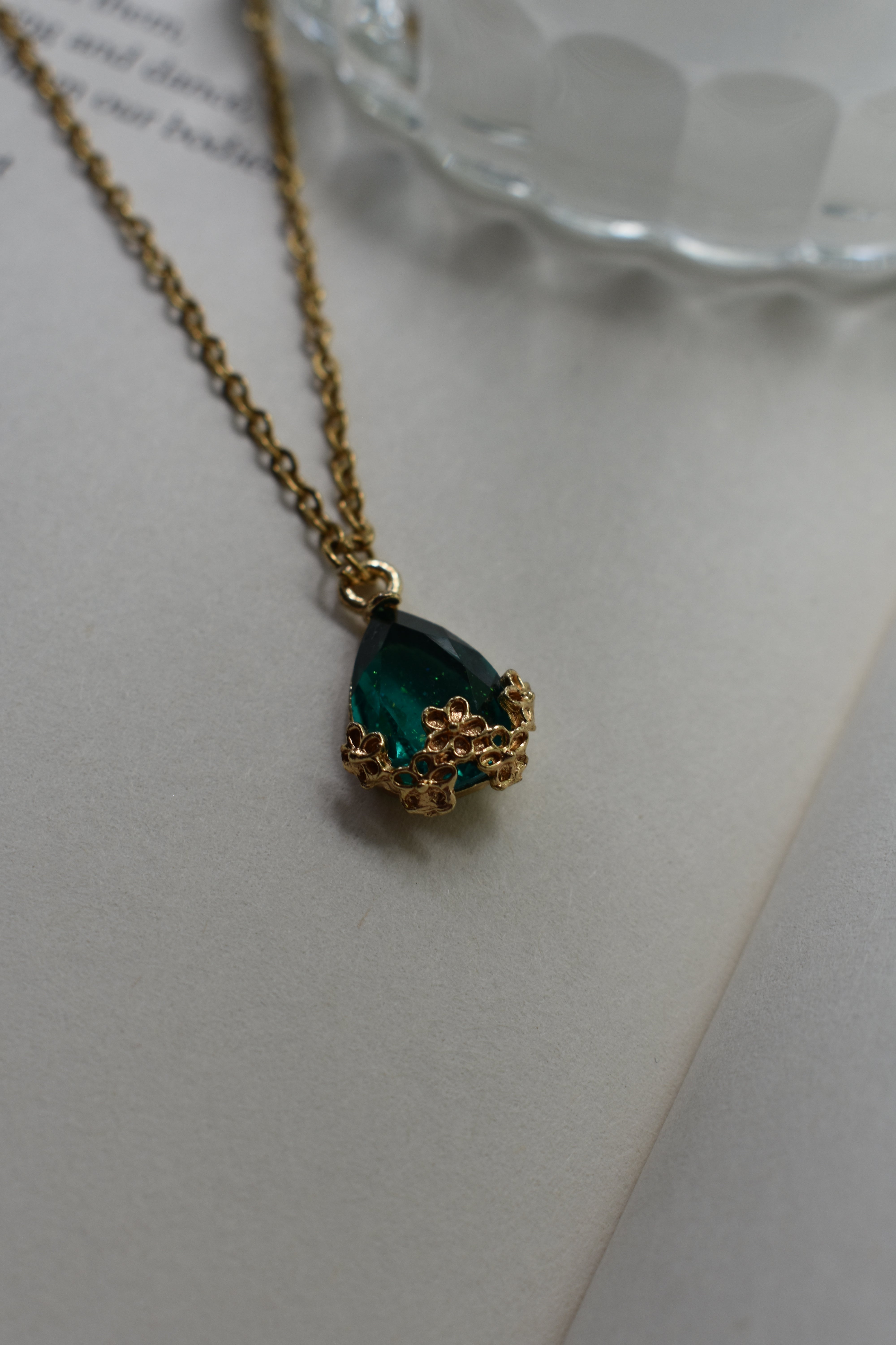 Emerald Night Necklace