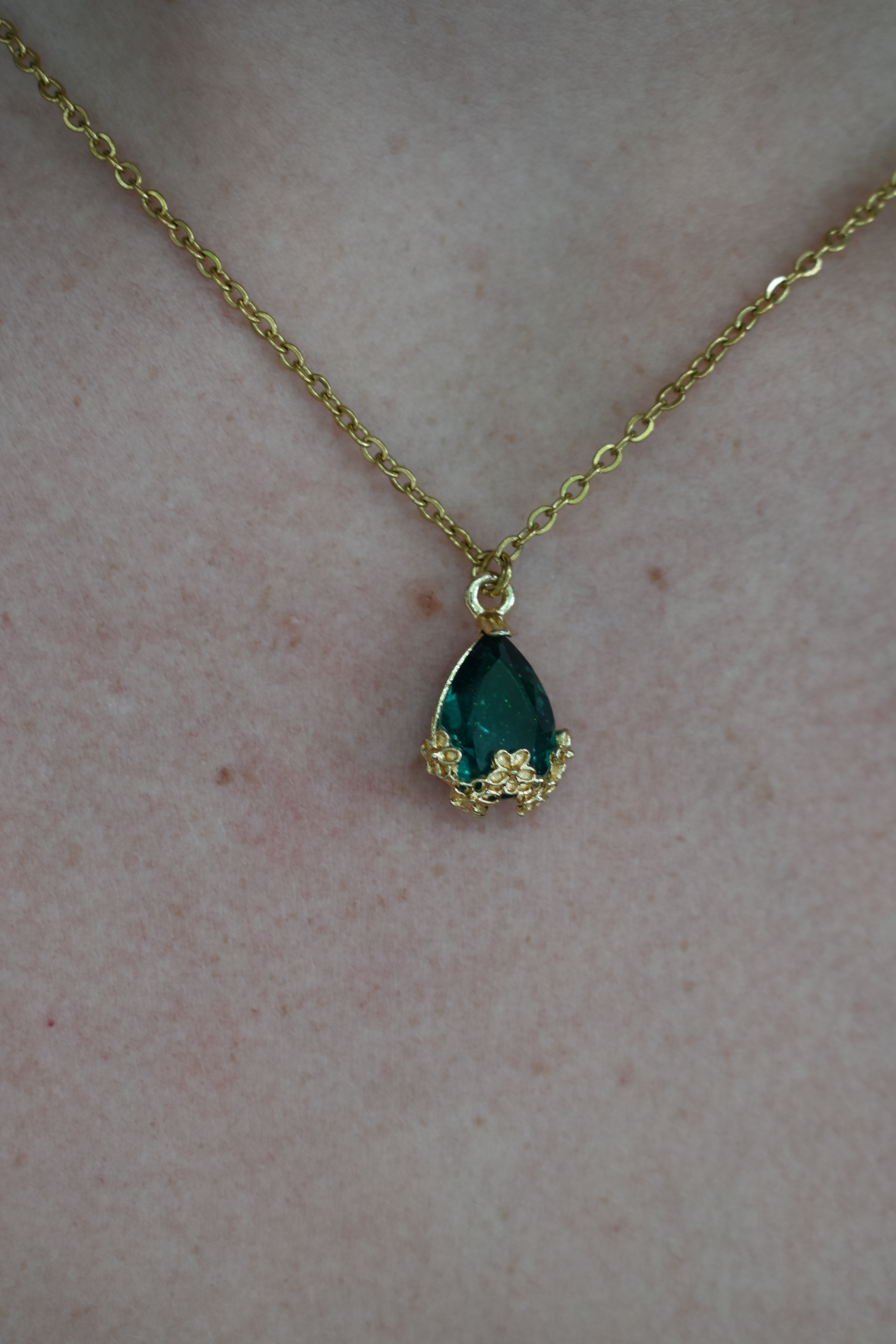 Emerald Night Necklace