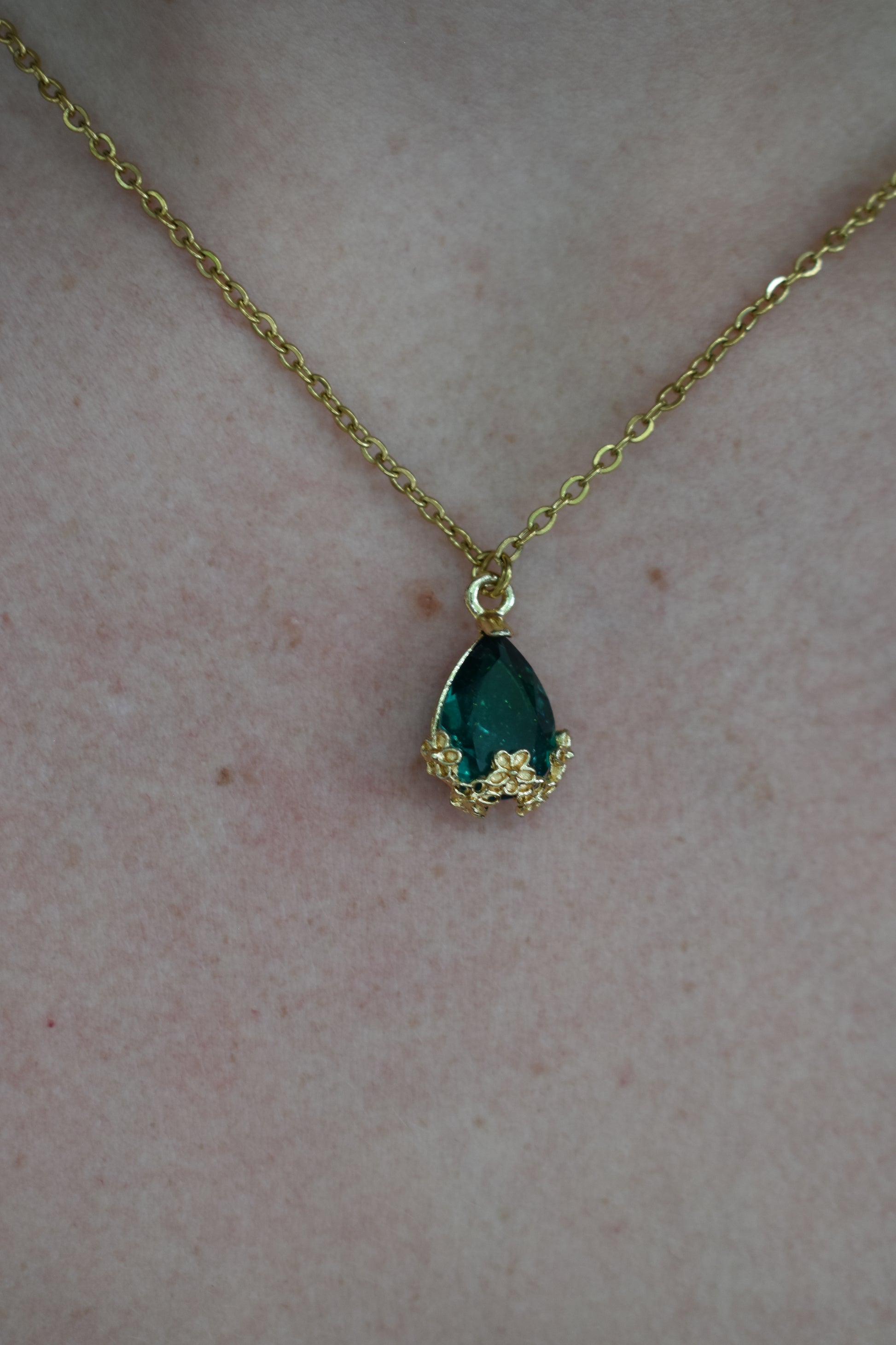 Emerald Night Necklace