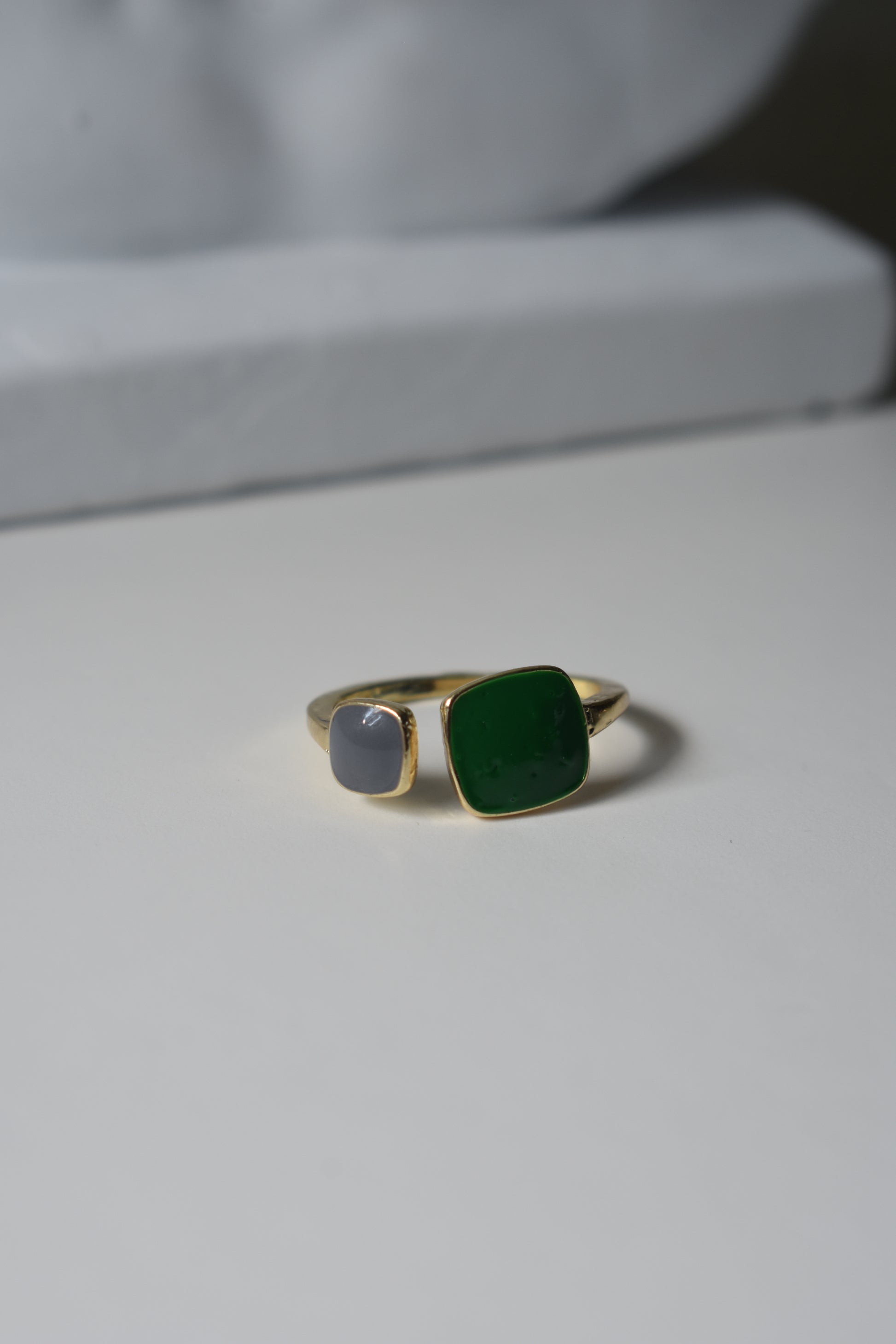 Green & Grey Ring