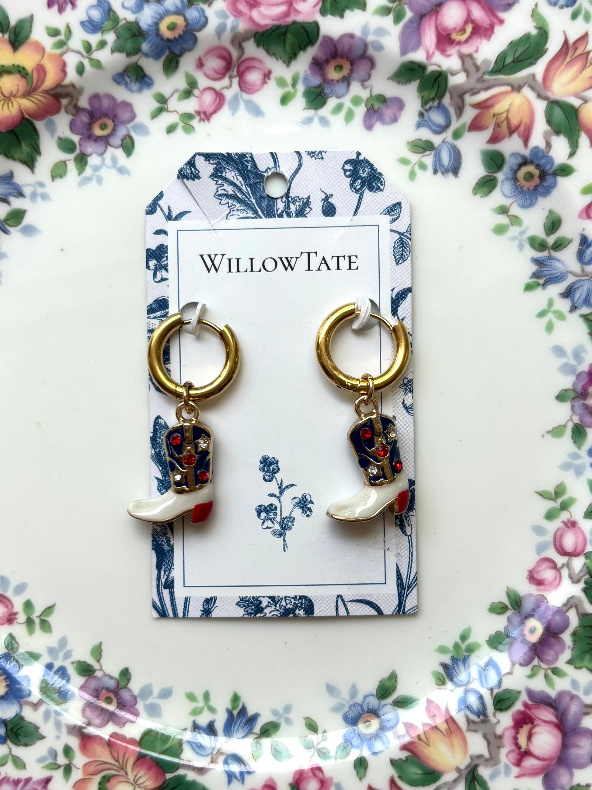 Cowgirl Boot Earrings