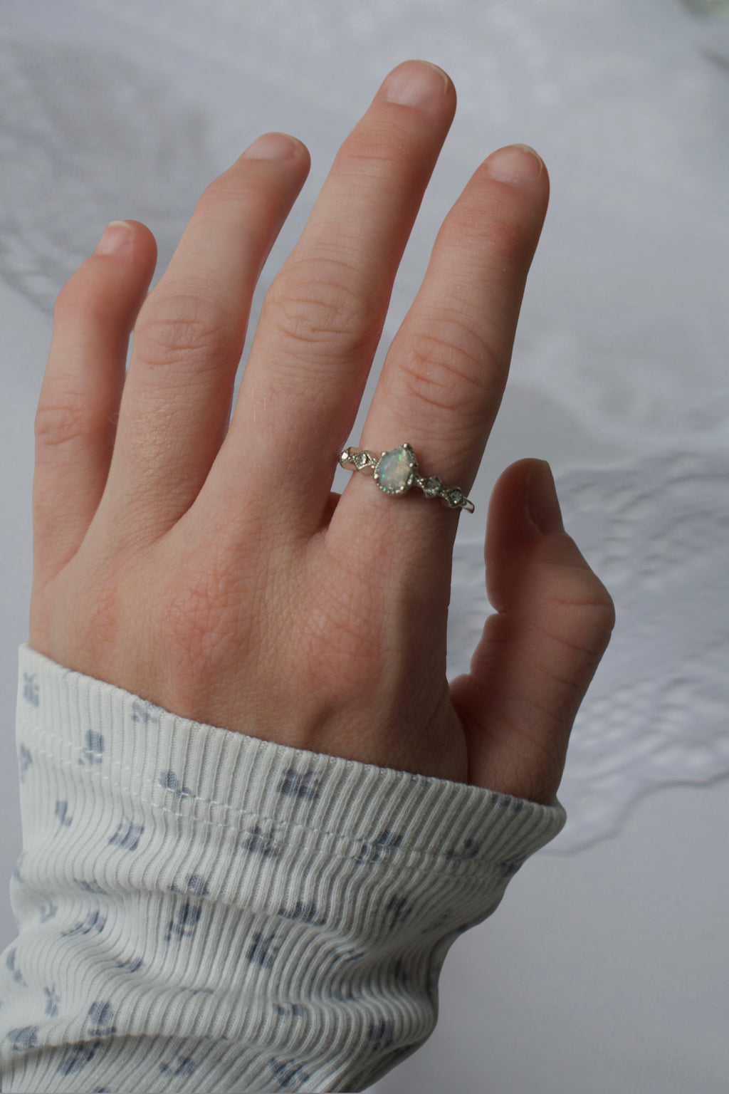 The Iridescent Crown Ring