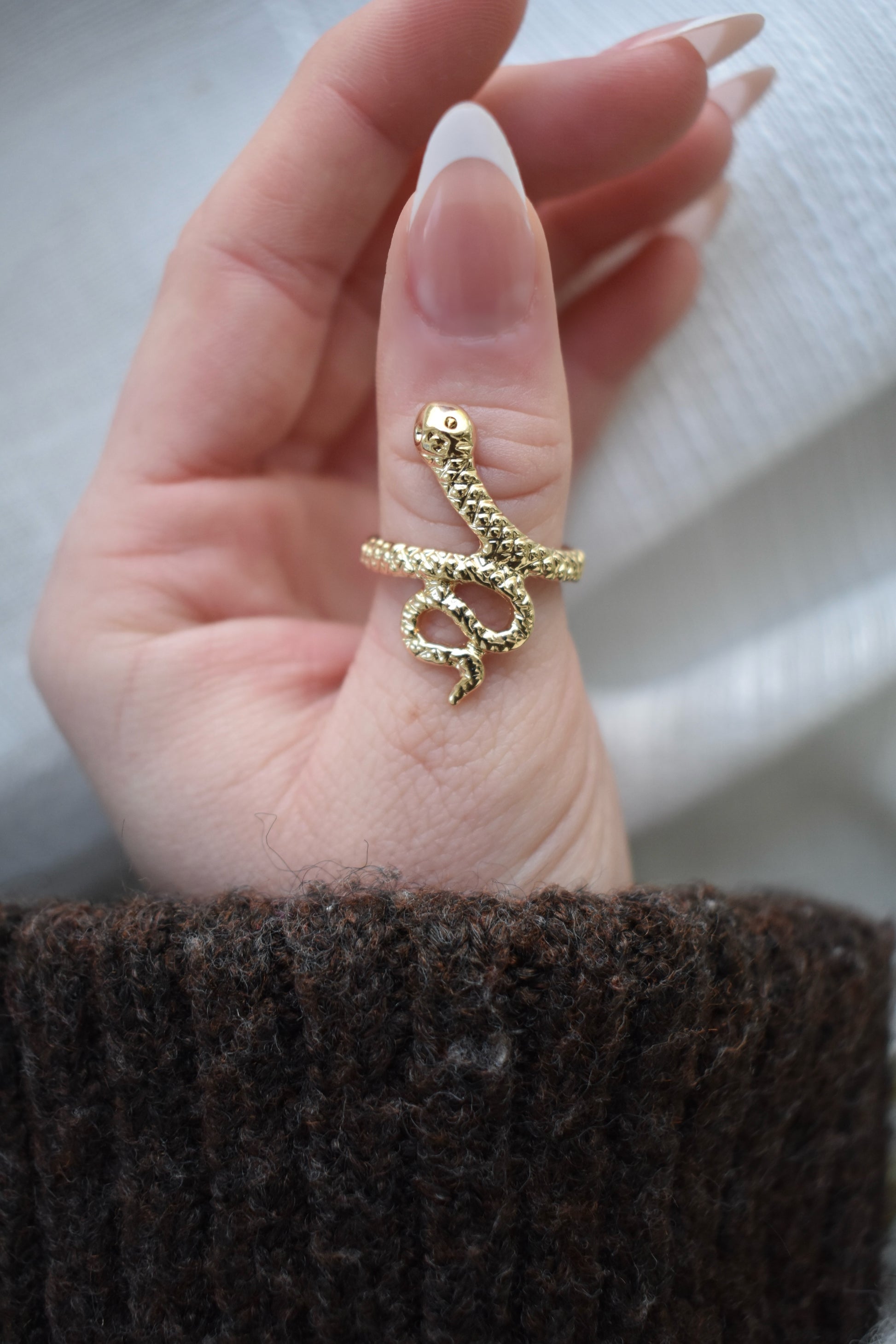 Slithering Snake Ring