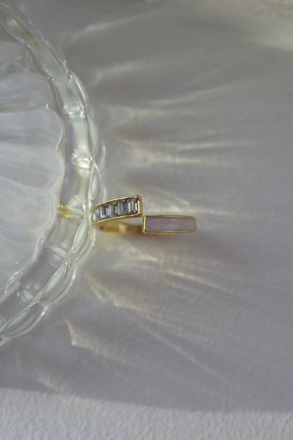 Split Diamond Ring