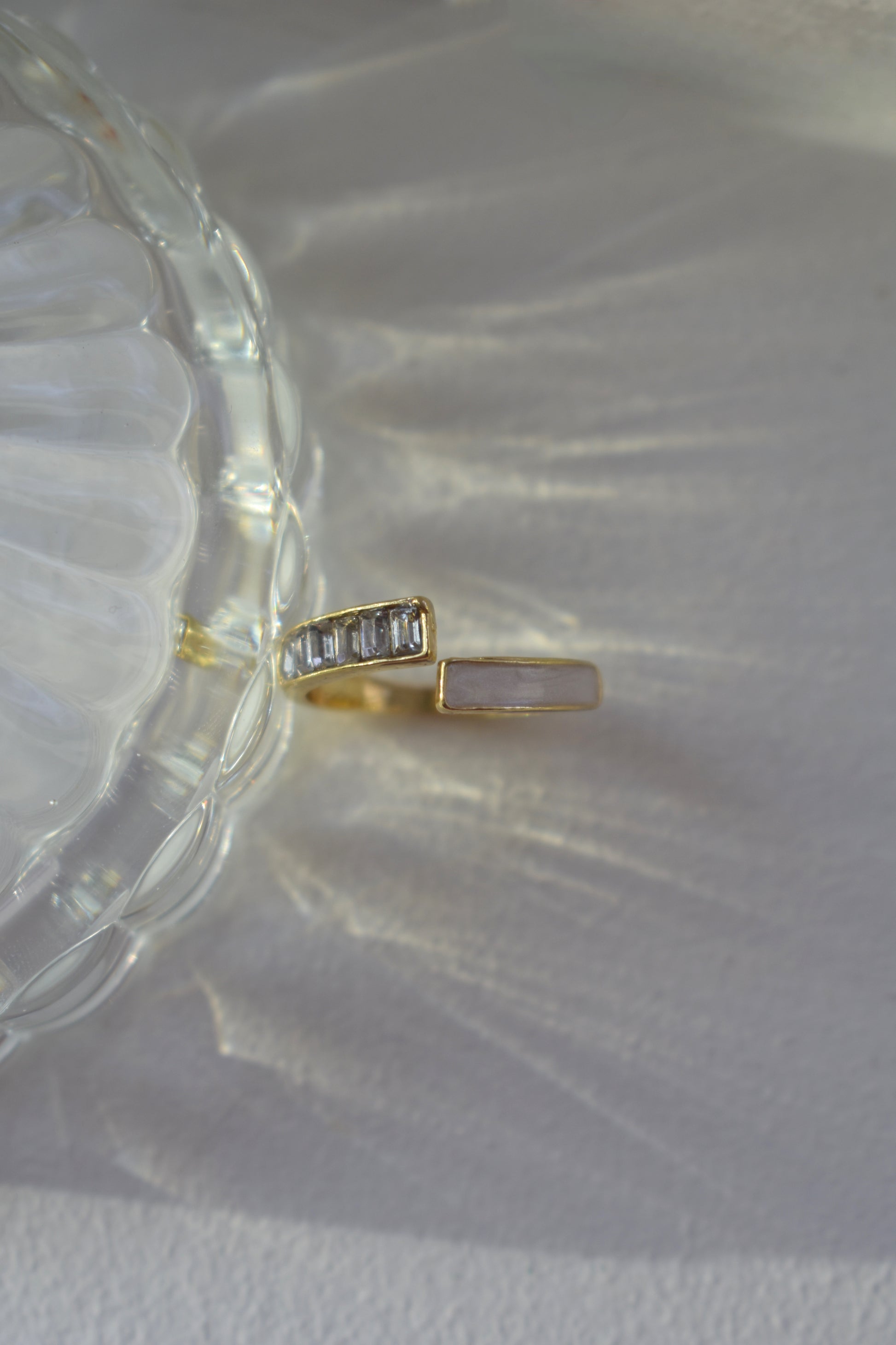 Split Diamond Ring