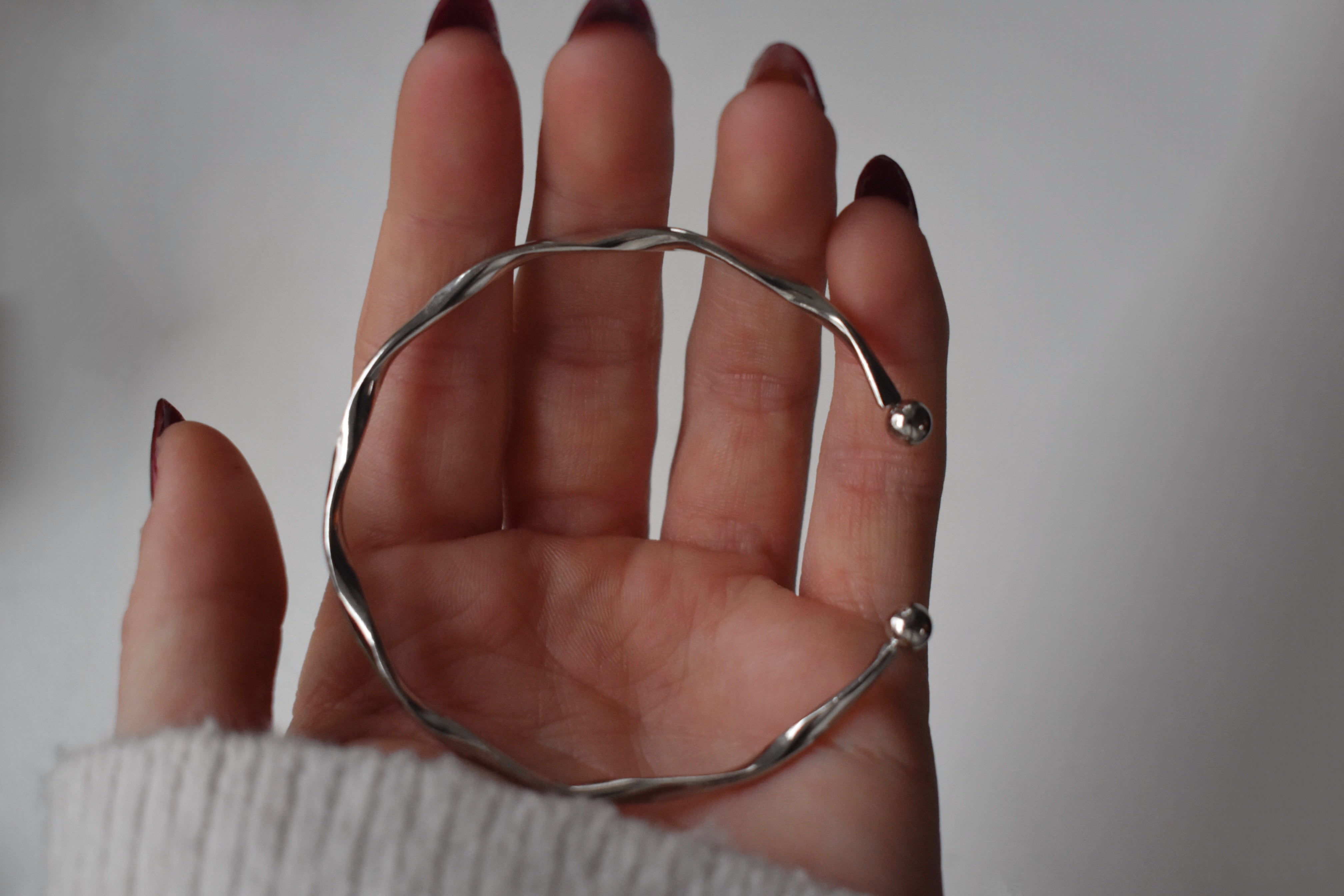 Adeline's Simple Bracelet - Silver